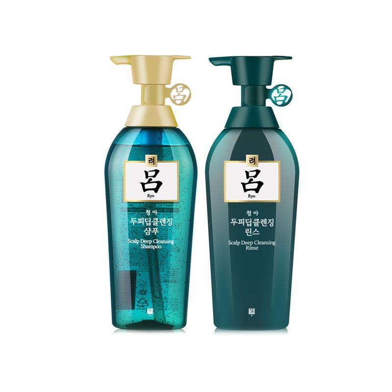韩国绿吕洗发水护发素 去屑滋养套装 400ml+400ml