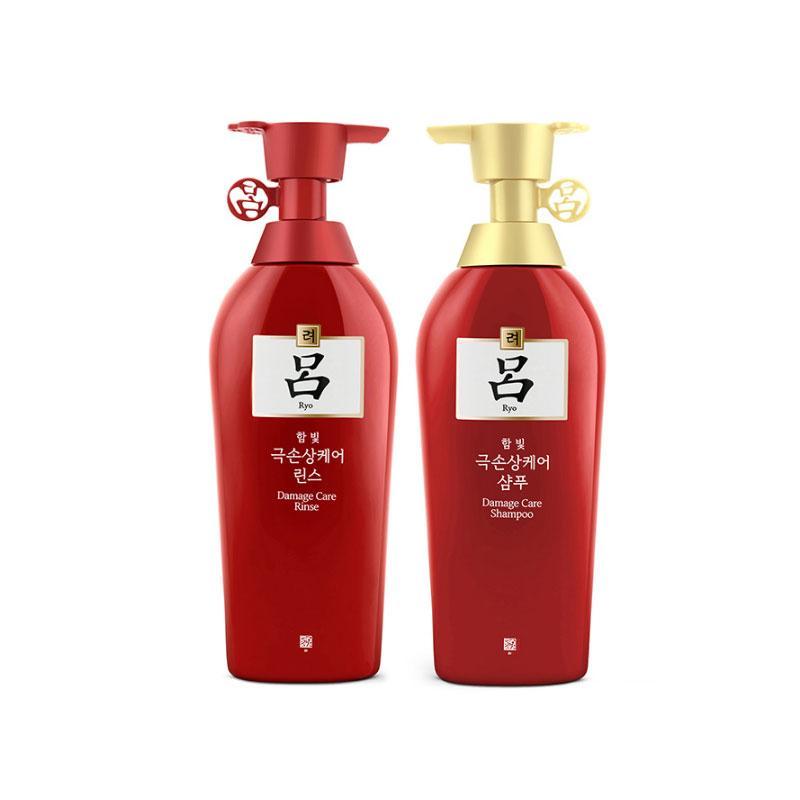 韩国红吕洗发水护发素 深层修复套装 400ml+400ml