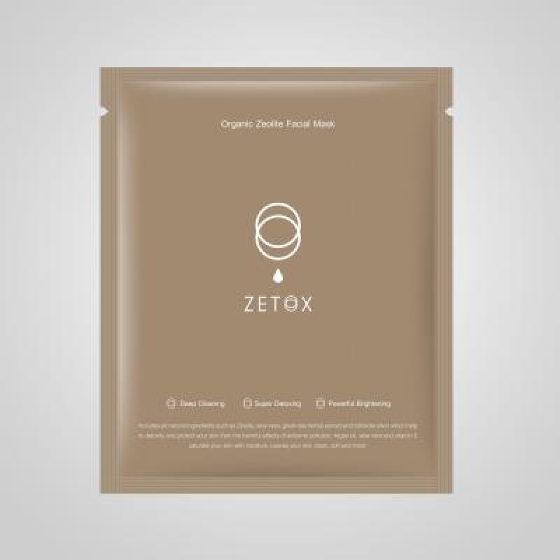 ZETOX 净白赋活沸石生物纤维面膜25gx6件