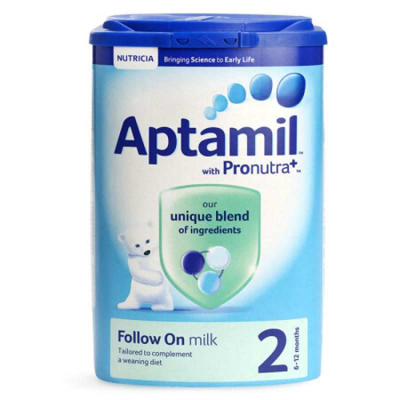 英国版爱他美Aptamil婴儿奶粉2段  900g