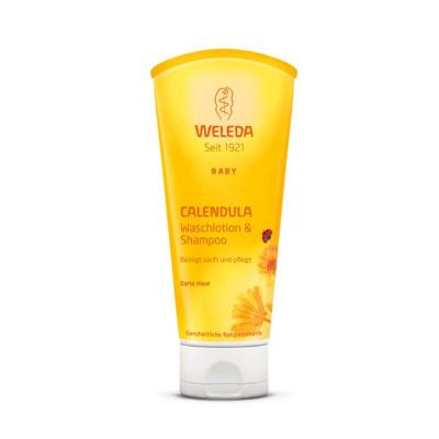 【德国】WELEDA维蕾德 金盏花儿童洗发沐浴露二合一200ml