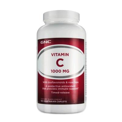 【美国】GNC健安喜维生素C片1000mg 180粒