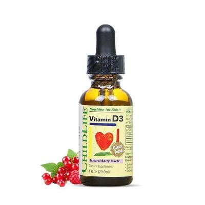 美国童年时光Childlife维生素D3滴剂 29.6ml