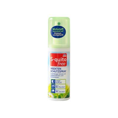 德国S-quitofree 宝宝驱蚊喷雾防蚊水 100ml