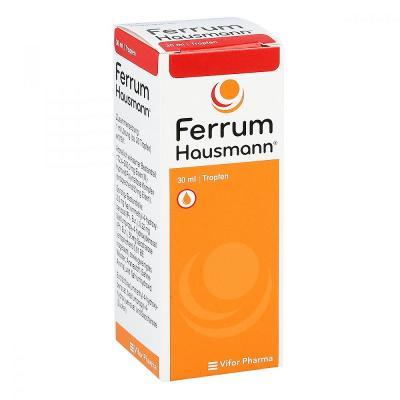 德国Ferrum Hausmann 婴幼儿孕妇补铁剂口服液 30ml