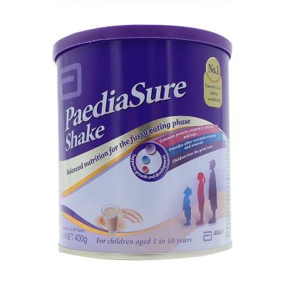 雅培PaediaSure Shake儿童膳食营养均衡奶粉草莓味 400g