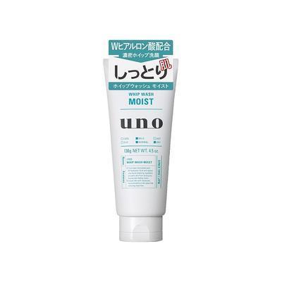日本资生堂UNO男士美白保湿洗面奶(绿色) 130g