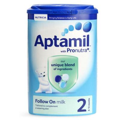 英国版爱他美Aptamil婴儿奶粉2段  900g